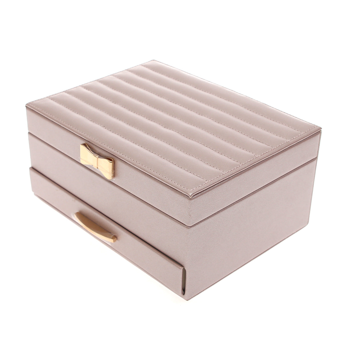Elegant Jewelry Storage Box Ð Multi?Layer Organizer with Mirror & Drawer