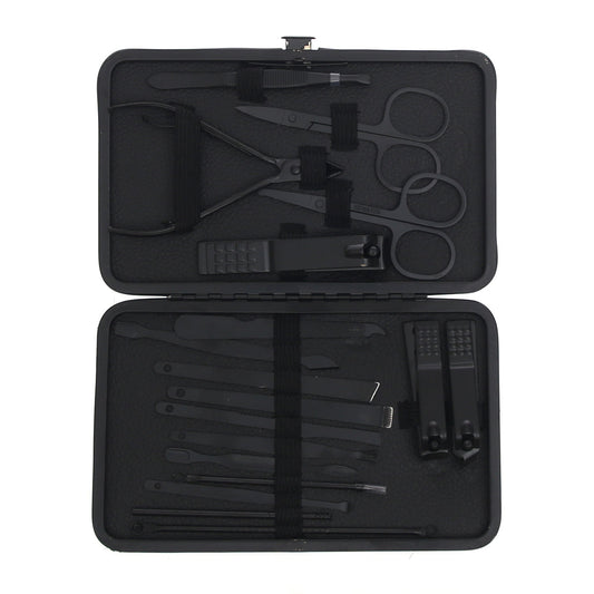 Professional Manicure & Pedicure Nail Cutter Kit Ð 18?Piece Grooming Set