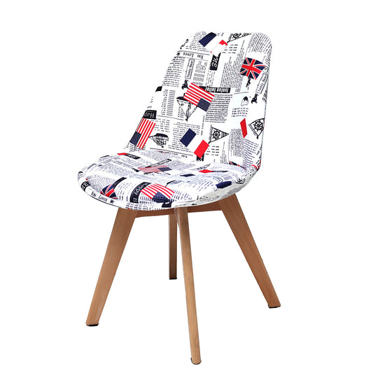 Gigma Magazine W/Fabric Chair