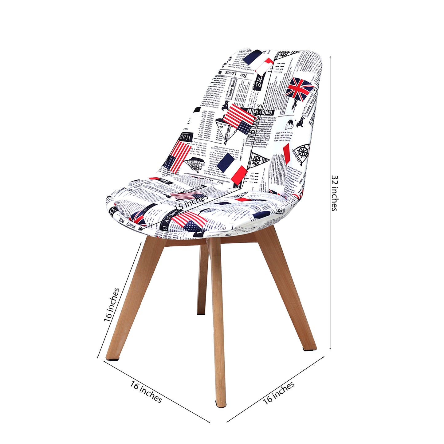 Gigma Magazine W/Fabric Chair