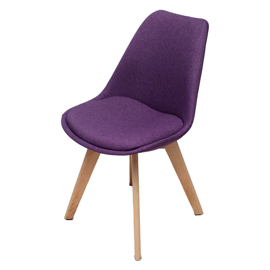 Gigma Purple W/Fabric Chair