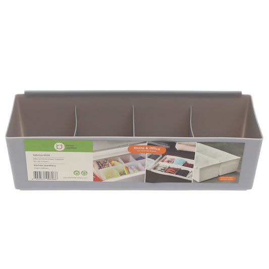 Drawer Organizer Ð Grey & White