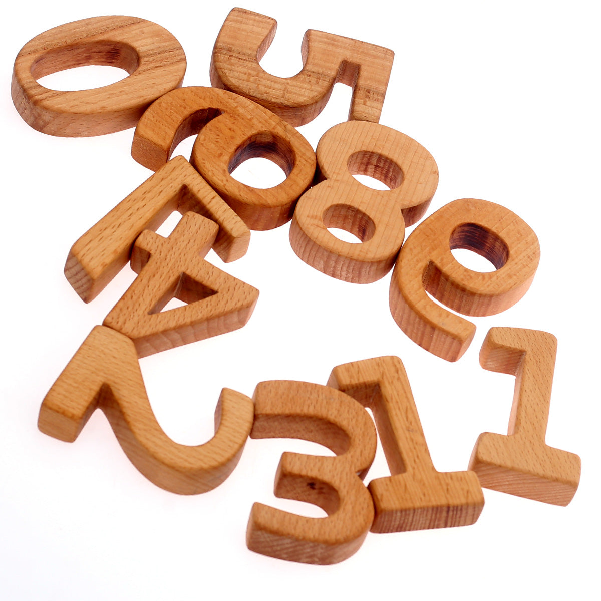 NUMBERS PLAY LIGHT BROWN