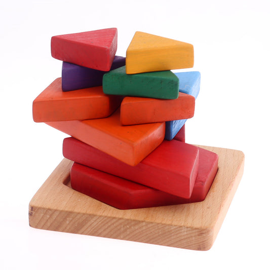 FRACTION BOARD HEXAGON MULTICOLOUR