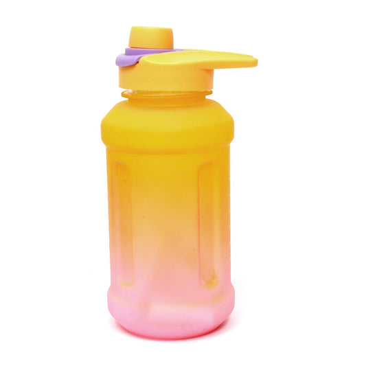 Spring Bottle W/ Straw Yellow