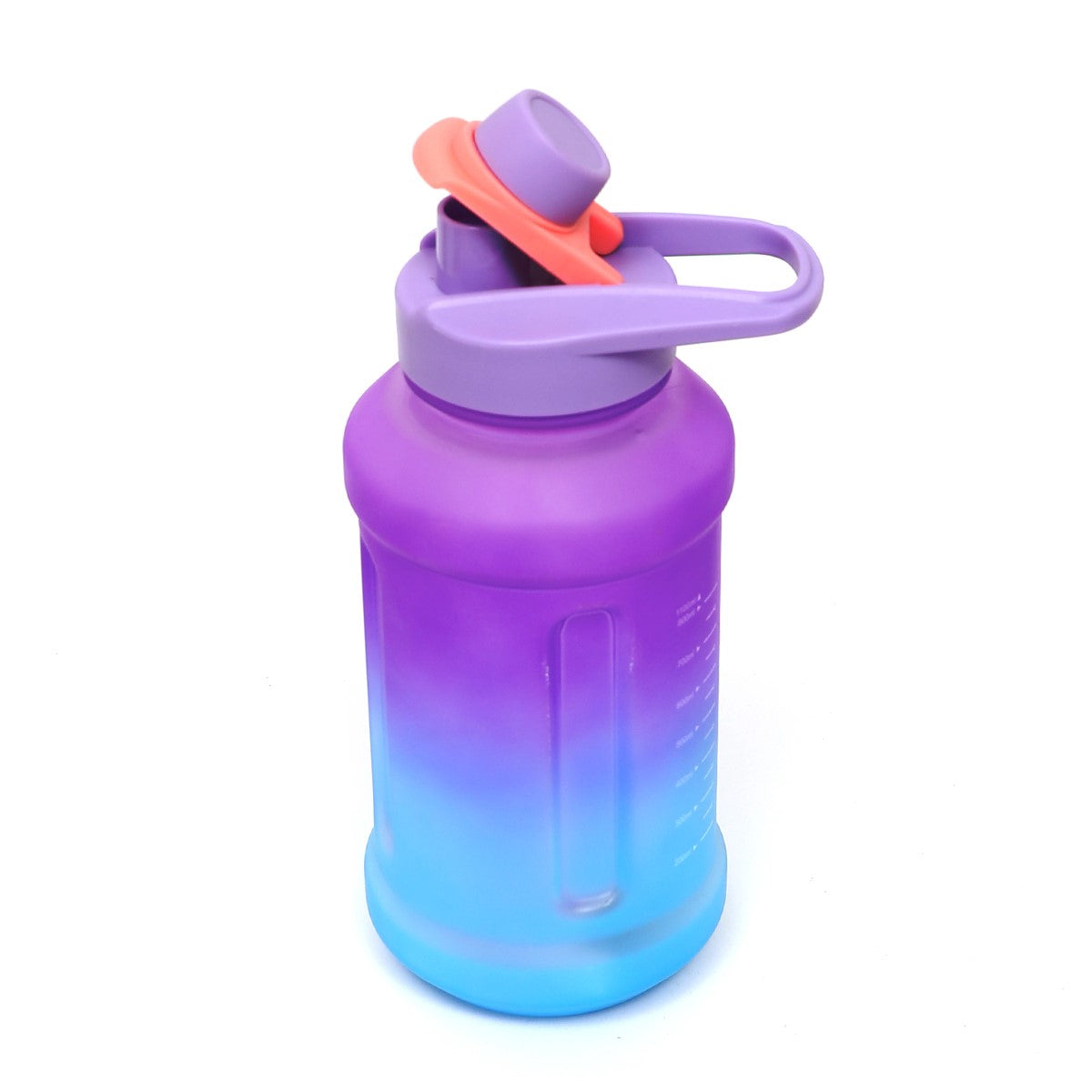 Spring Bottle W/ Straw Blue