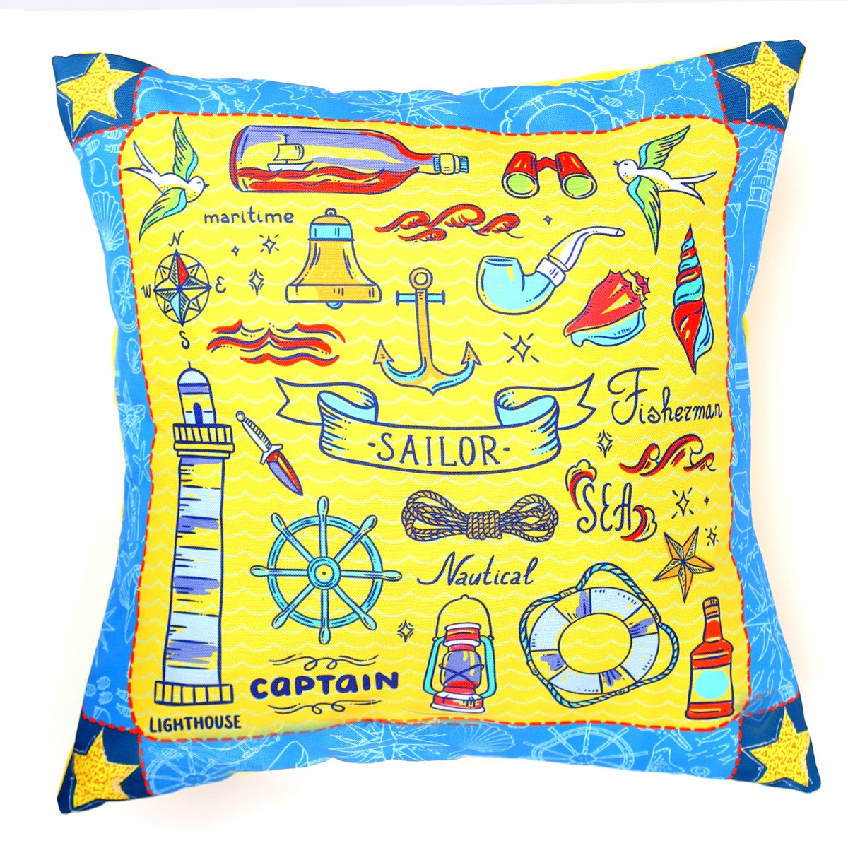 Under The Sea Cushion Cover 18x18