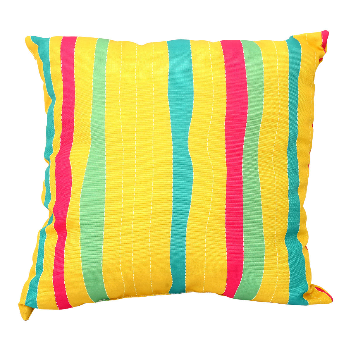 Beach Fun In The Sun Cushion 18X18Yellow