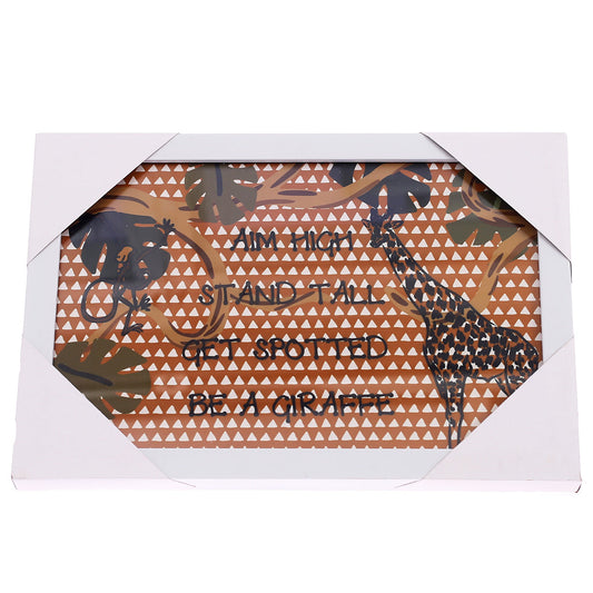 Giant Giraffe Wall Art 8X12 (Giraffe Aim High)