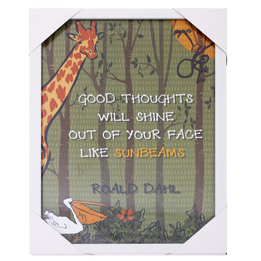 Giant Giraffe Wall Art 12X18 (Giraffe Roald Dahl)