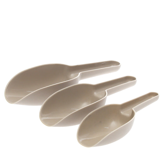 Trio Scoop Set Ð White / Grey / Brown
