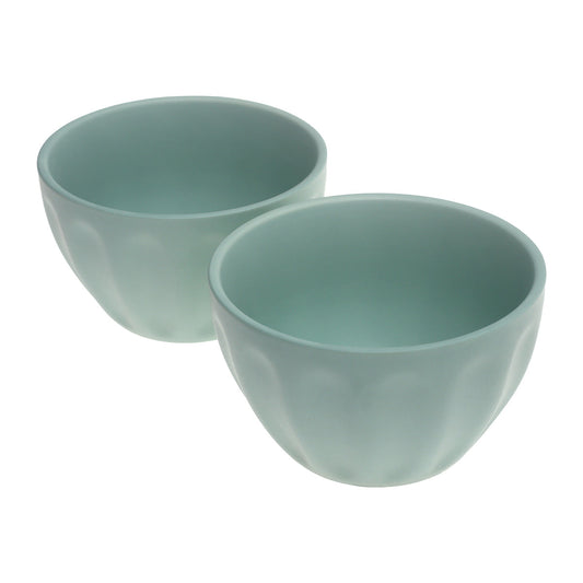 5" Ceramic Bowl Set Ð 2-Piece Matte Finish Snack & Dessert Bowls