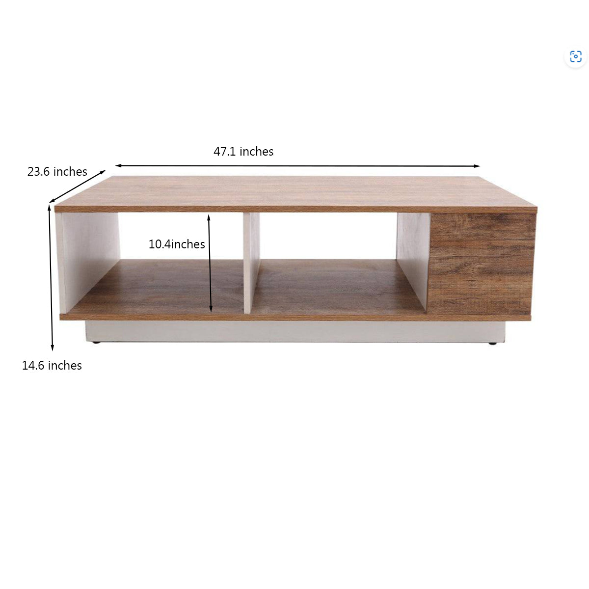 Osborne L Shape Coffee Table W-18