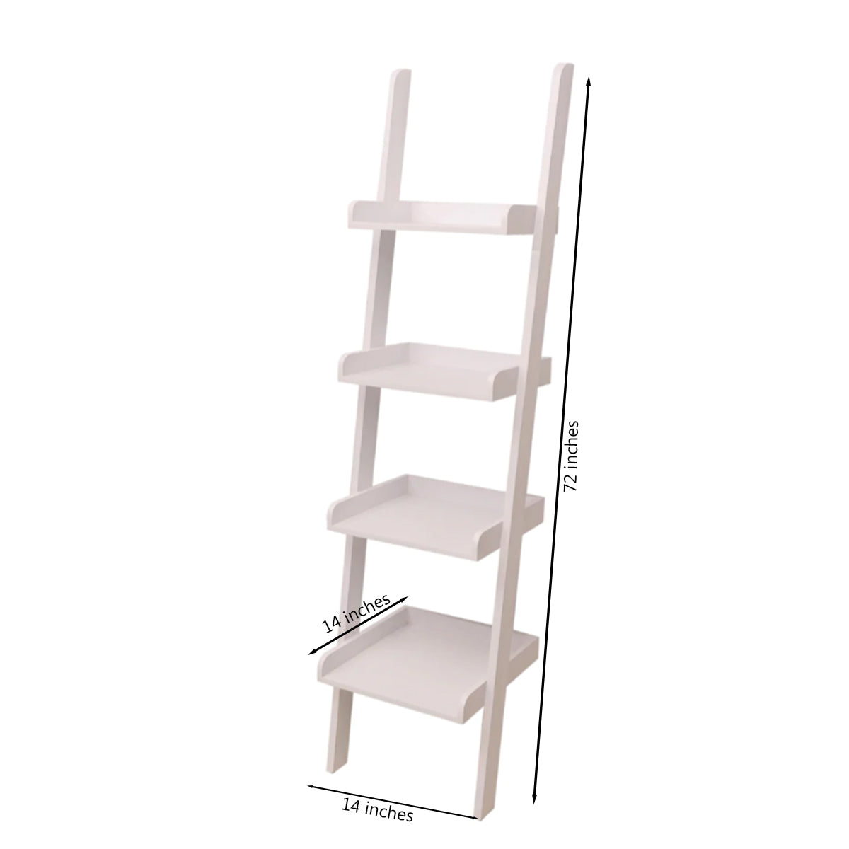 Ladder Rack 4 tiered - White