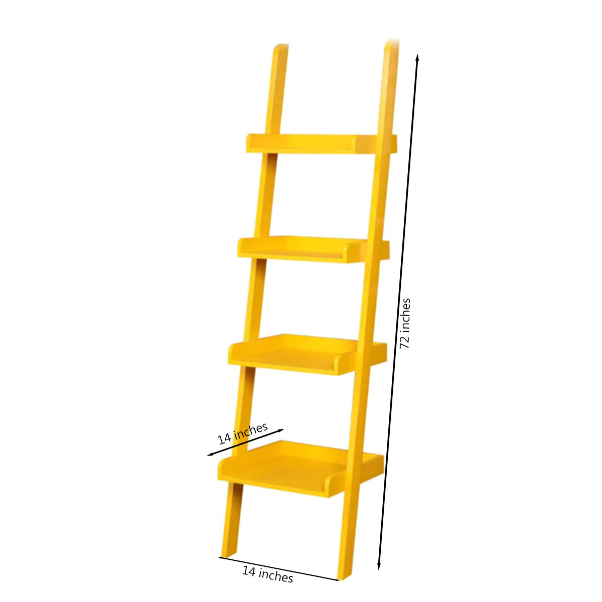 Ladder Rack 4 tiered - Yellow