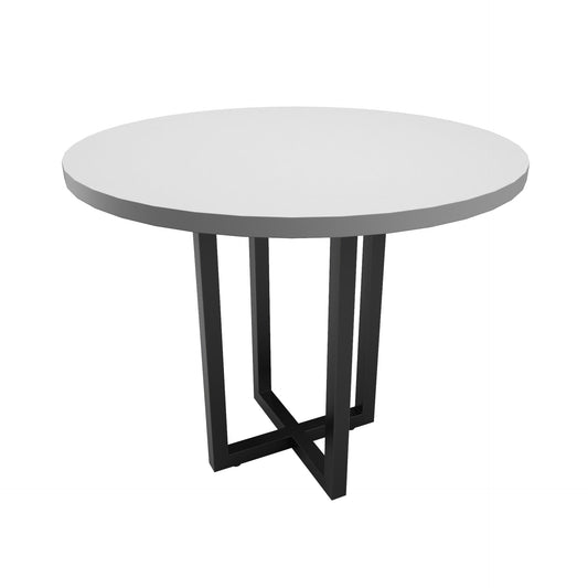 Office Furniture - Round Meeting Table 3 Person - PLEIN SERIES