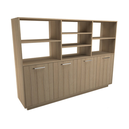 HW - Executive Tall Credenza - LAZO SERIES