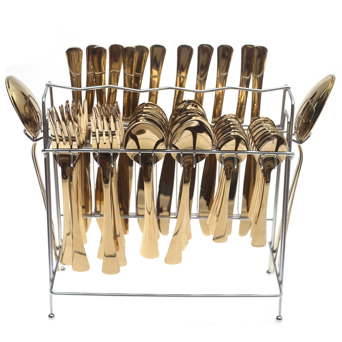 53PCS CUTLERY/KNIFE SILKY GOLD NK20226G