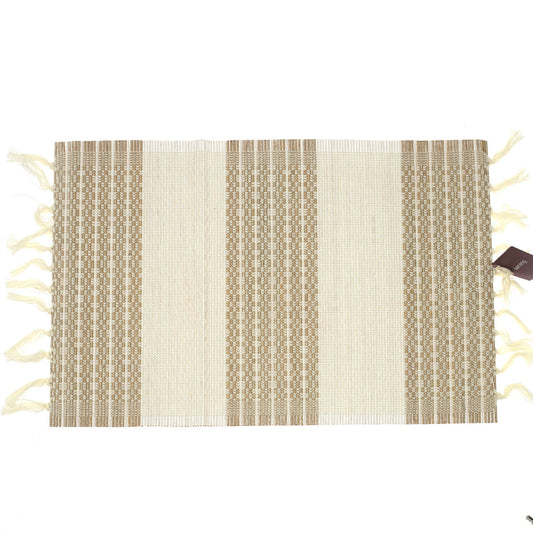 Multi Gold Single Bamboo Placemat 13x19