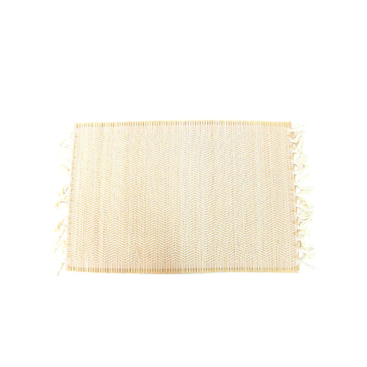 Bamboo Placemats White (13x19)