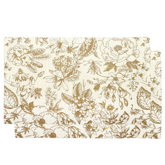 Floral Garden Mats 13x19