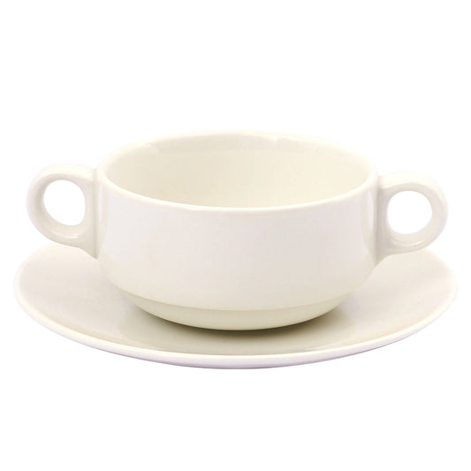 RAK SOUP CUP & SAUCER SET CLCS30/SA17