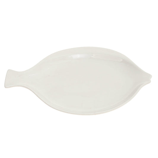 20cm Nemo Fish-Shaped Dish Ð Symphony White Ceramic Platter