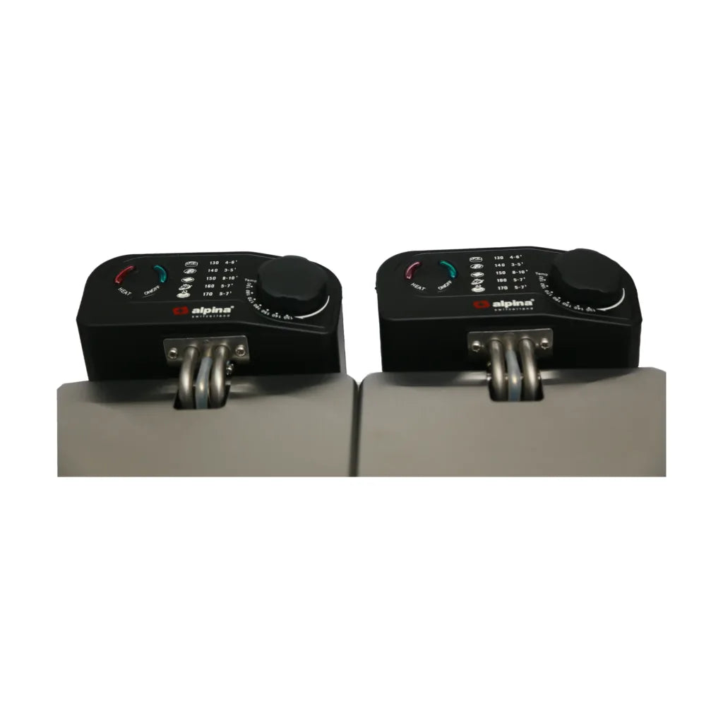 SS.Deep Fryer Twin Bowl F-4008 - Alpina