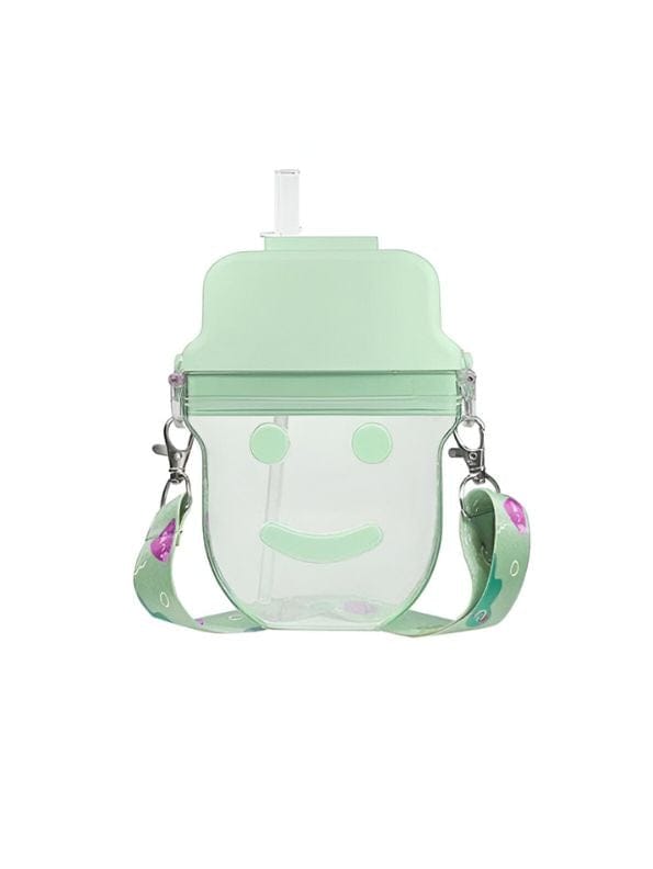 Cute Face Crossbody Water Bottle Ð 300ml