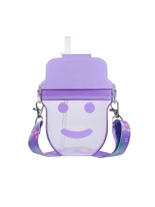 Cute Face Crossbody Water Bottle Ð 300ml