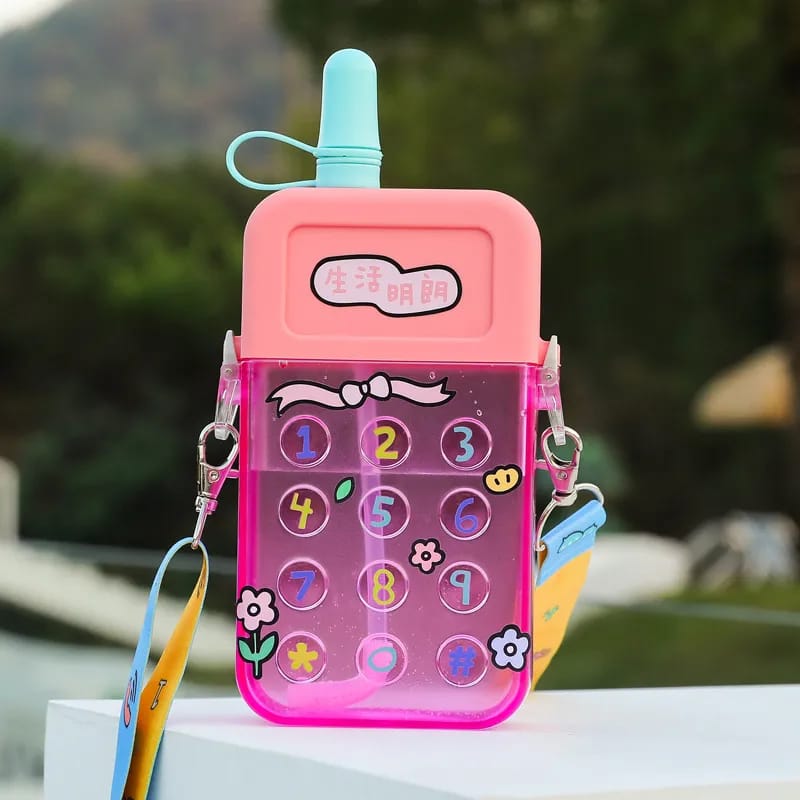 Retro Phone Crossbody Water Bottle Ð 300ml