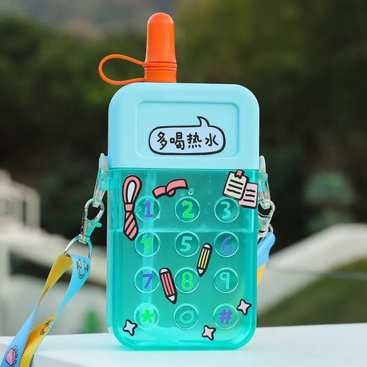 Retro Phone Crossbody Water Bottle Ð 300ml