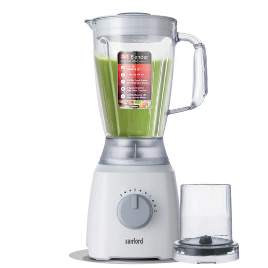 SANFORD BLENDER 2IN1 PLASTIC SF6808BR