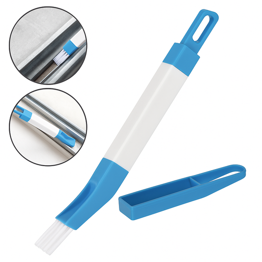 Window Cleaning Brush Ð 2-in-1 Scrubber & Dust Remover