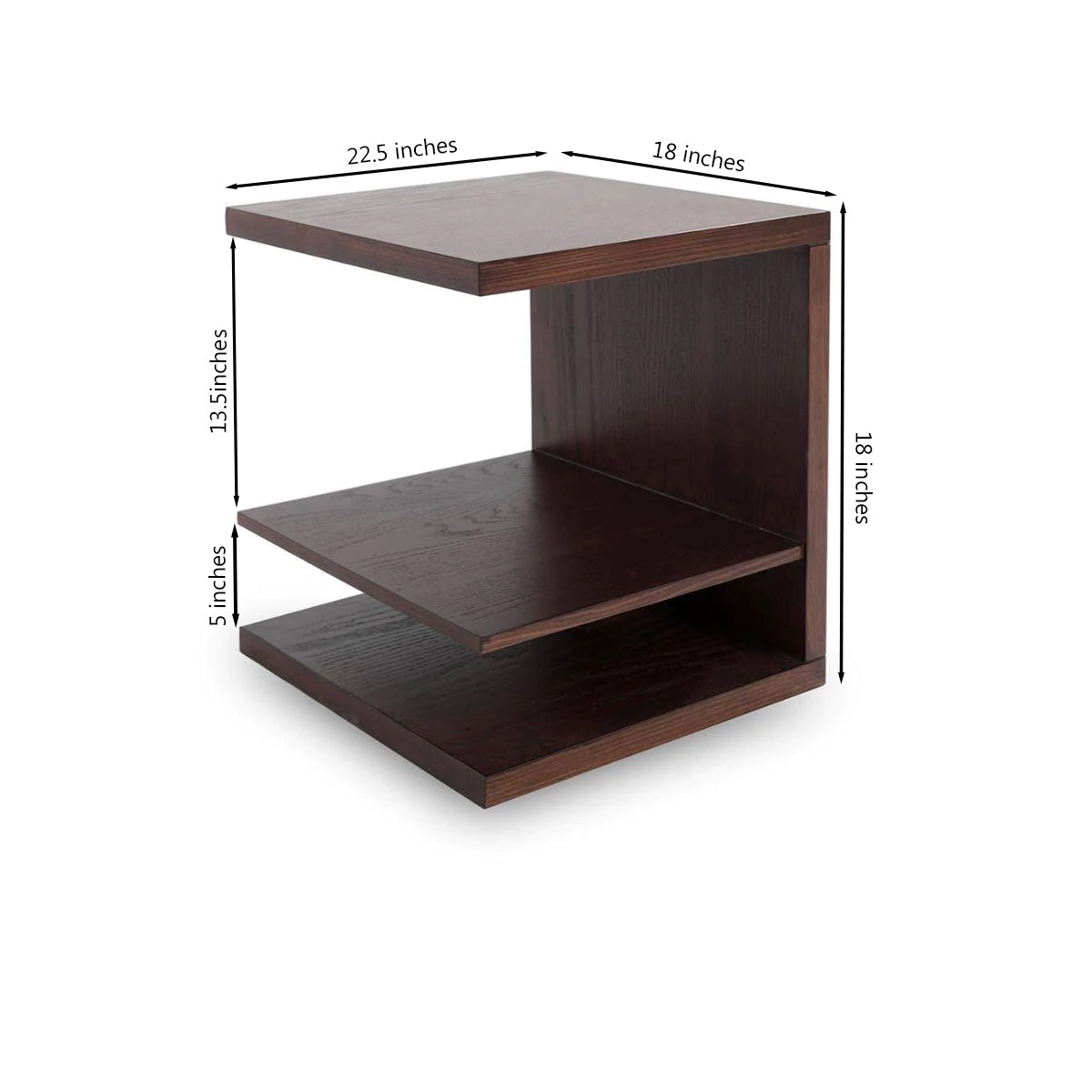 Wooden Arm Side Table(Wooden Arm Series 1)