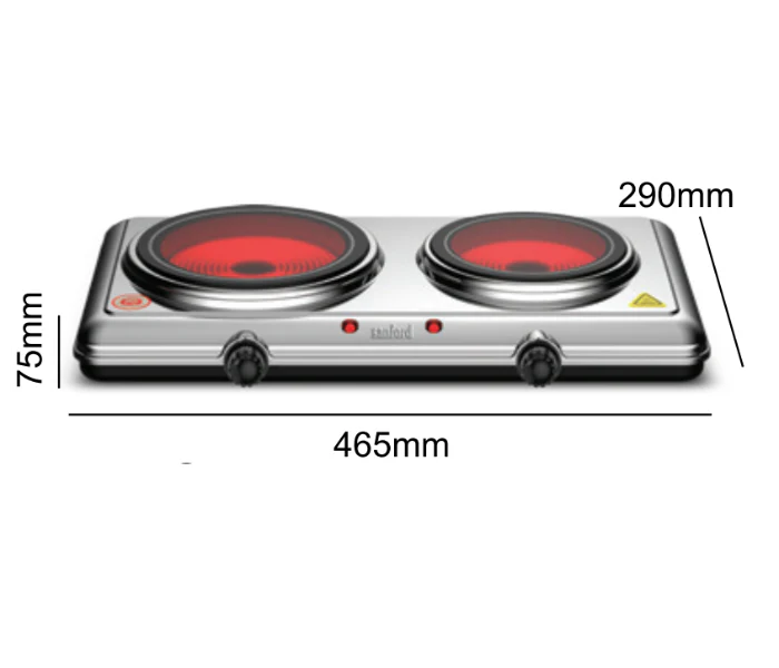 SANFORD DBL BUR INFRARED COOKER SF5004IC