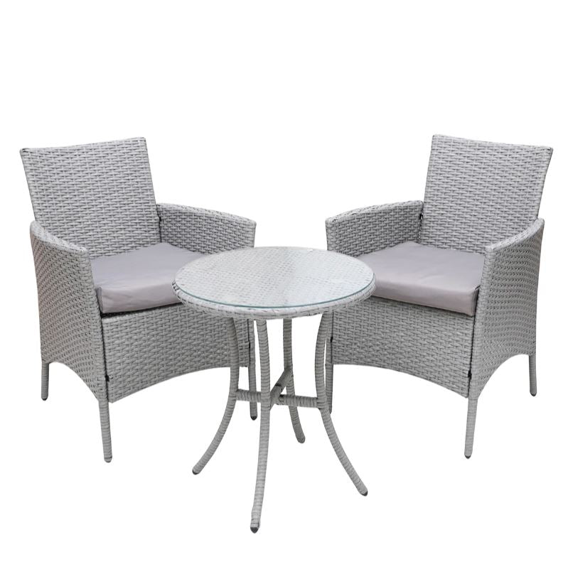 Timber Outdoor  - Cane Style Rattan Bistro Set