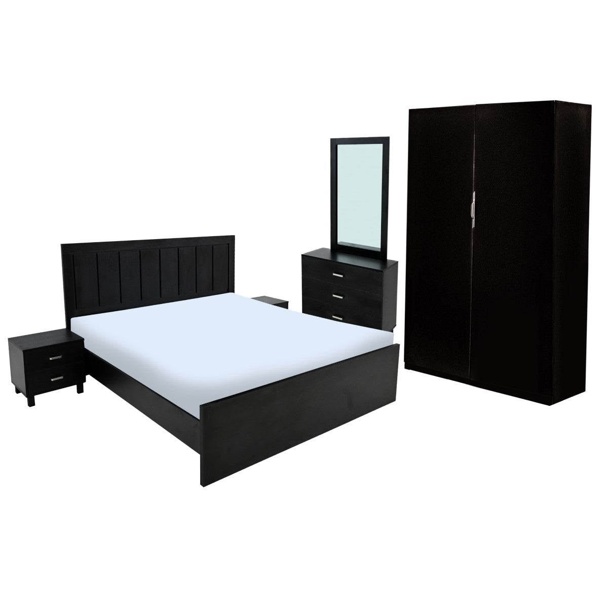 Blair Bundle - Bed Dresser & 2 Door wardrobe