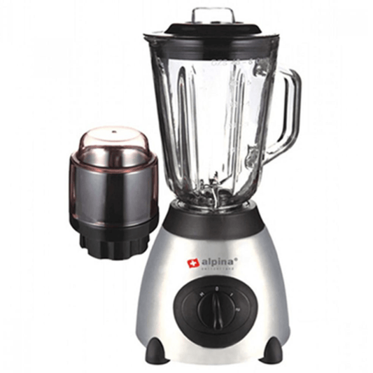 Glass Jar Blender & Grinder SF-1012-SB - Alpina