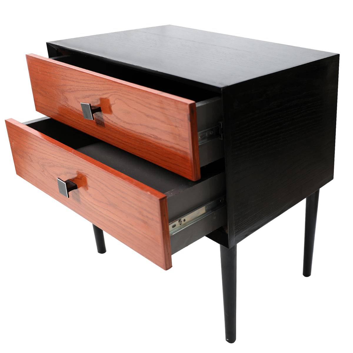 Edify Queen Bed with 2 Side table - HBT OV