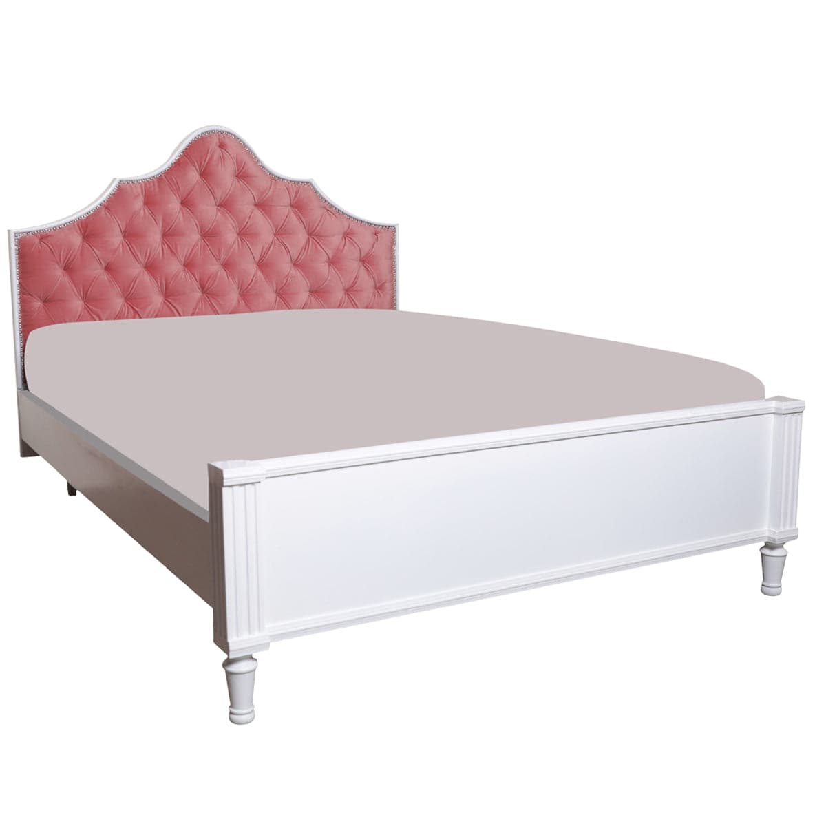 Ethereal Queen Bed with side table