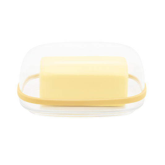 Transparent Butter Dish with Lid Ð BPA?Free Kitchen Storage for Butter & Cheese