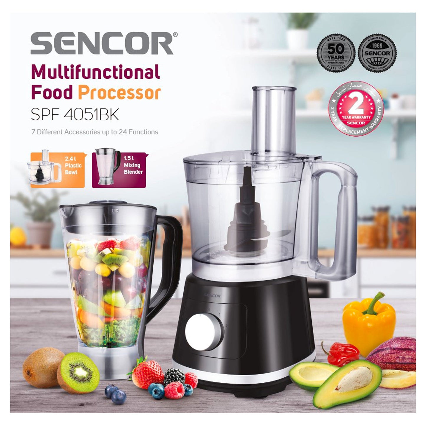 Food Processor SPF4051BK