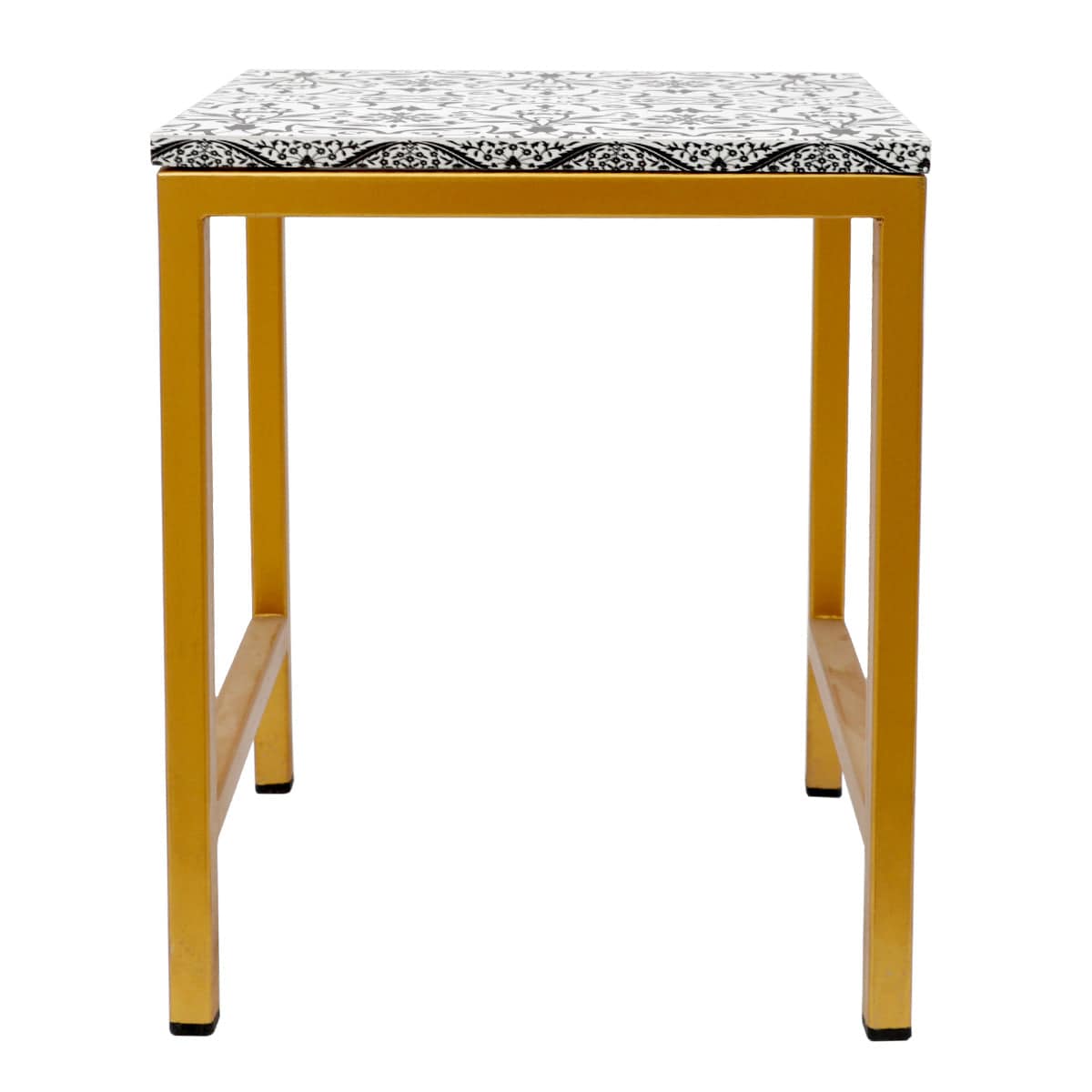 White Nest Of Tables Set (2 Pcs)