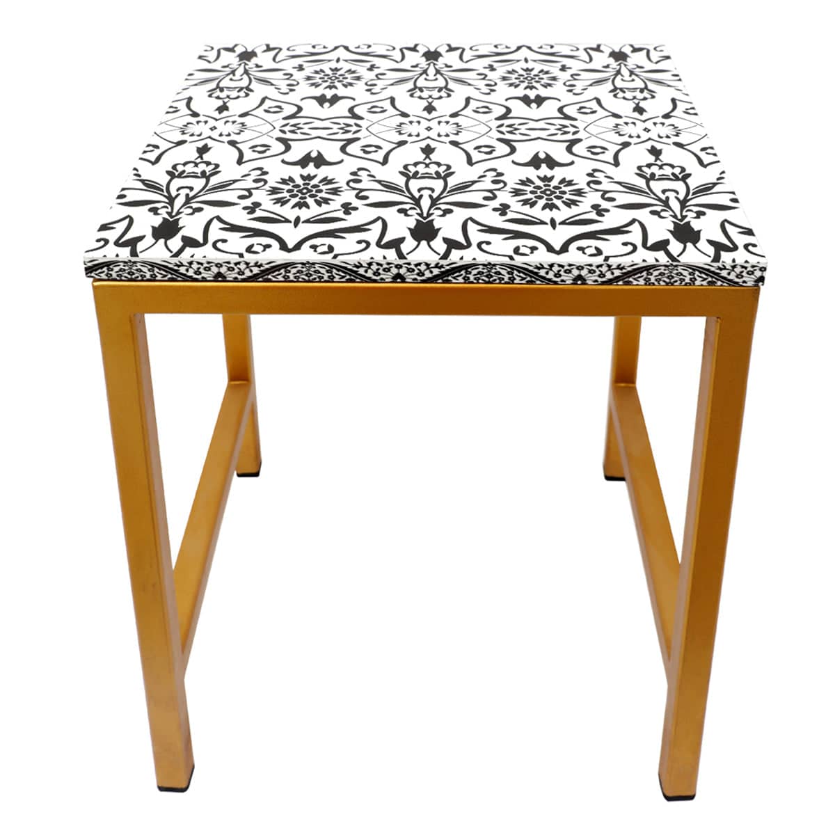 White Nest Of Tables Set (2 Pcs)