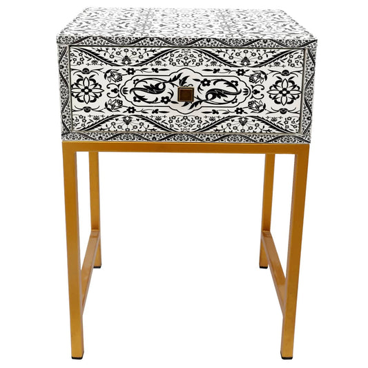 White Nest Of Tables Set (2 Pcs)