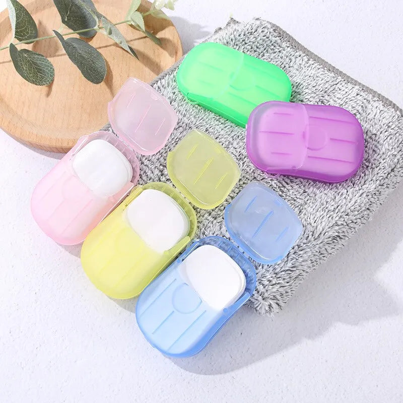 Travel Paper Soap Ð Compact Cleanliness On-the-Go (ASSORTED)