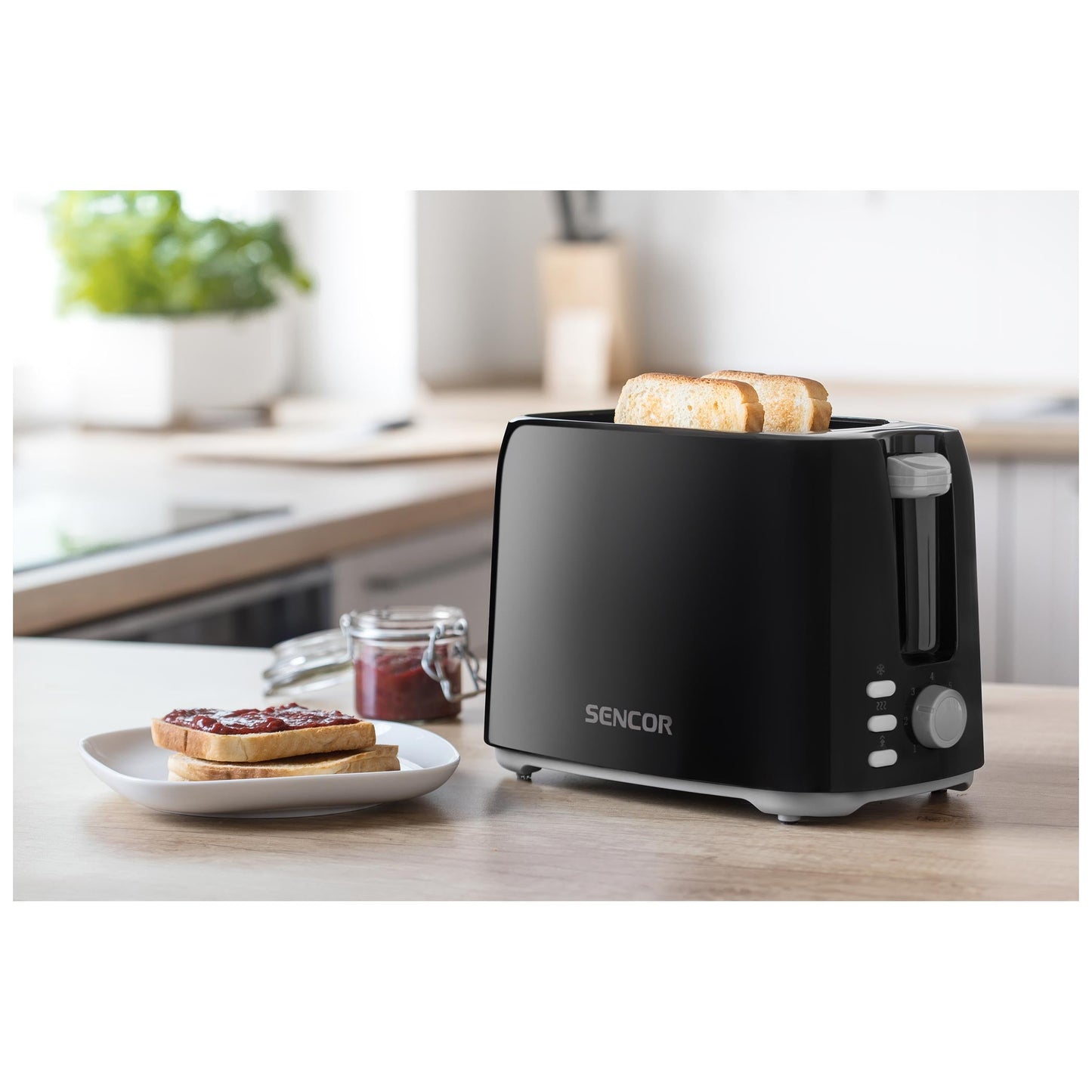 2 Slice Toaster STS2607BK
