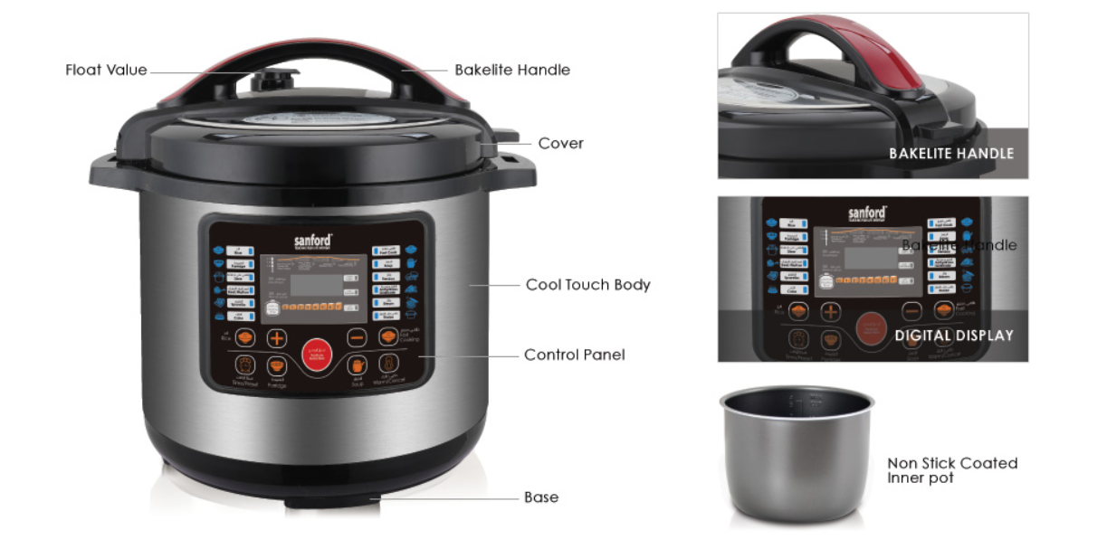 Pressure Cooker.SF3200 - SANFORD