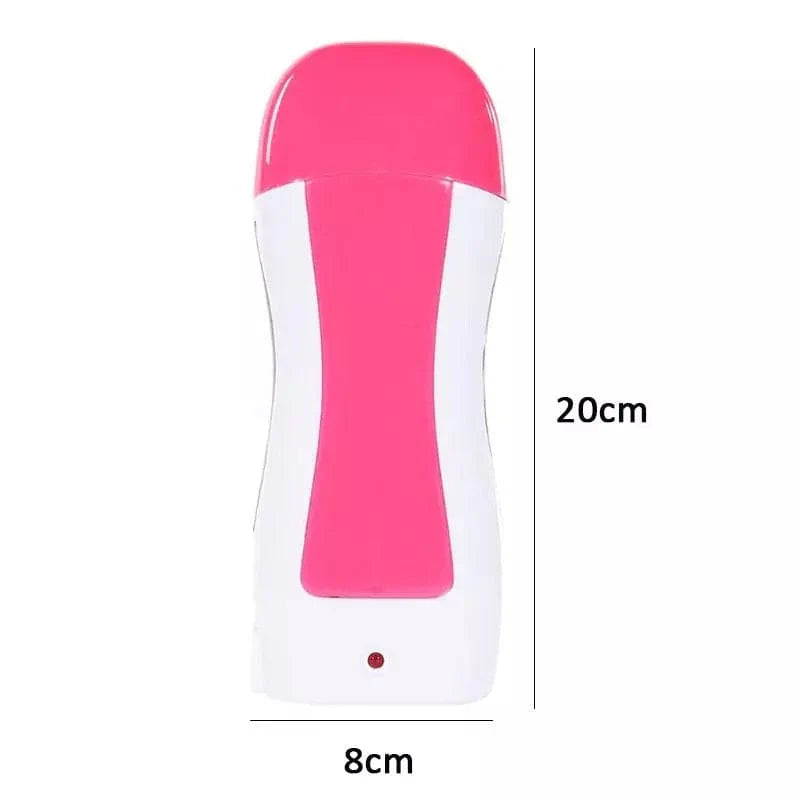 Electric Hair Removal Wax-melt Machine, Heater EU Plug Portable Epilator Roll, Heater Melt Depilation Hair Removal, SPA Handheld Body Depilatory Machine Hair Removal Tool
